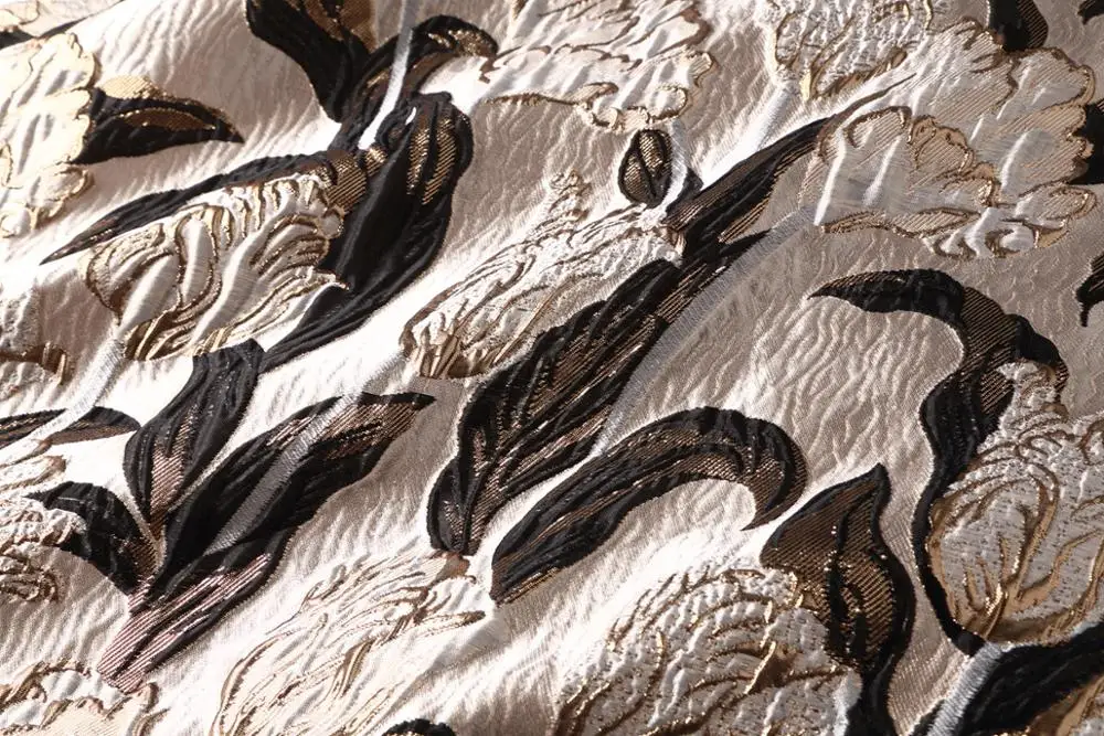 2019 осенне зимний элегантный OL жаккардовый зазубренный воротник Тренч