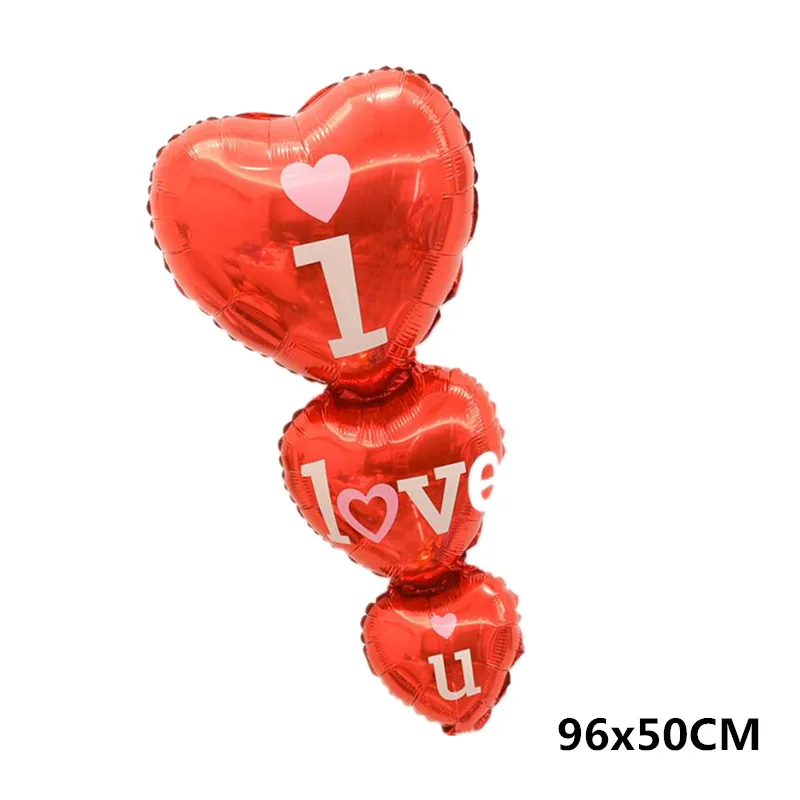 I love u Свадебные украшения жених, невеста, любовь, воздушные шары, Команда Невесты, чтобы быть, девичник Mr Mrs, баллон, вечерние украшения, сделай сам - Цвет: I love u