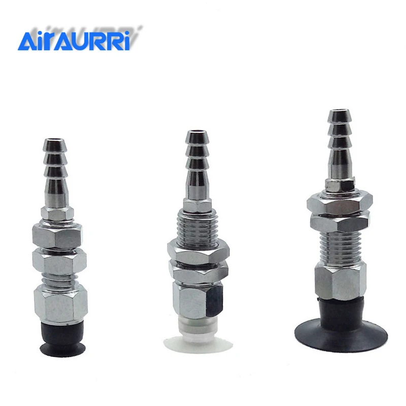 

PATK vacuum suction cup manipulator pneumatic single layer thin large suction nitrile silica gel black and white industry