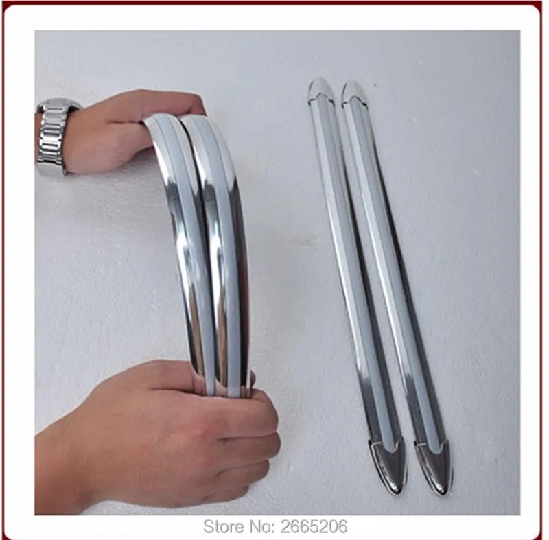 Автомобильные наклейки 4 шт./компл. автомобильная Противоударная полоса