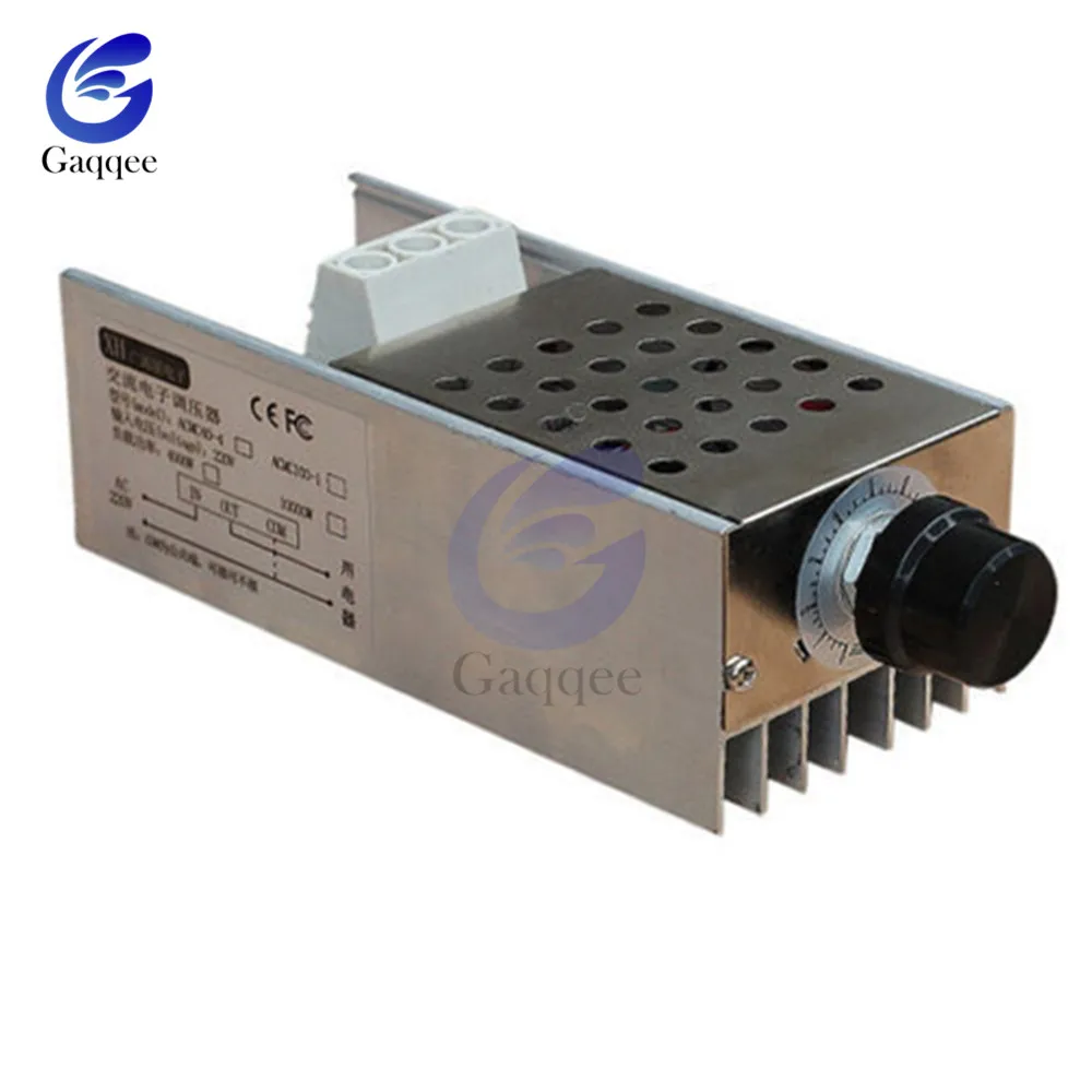 Регулятор скорости SCR 10000W 25A регулятор напряжения высокой мощности диммер