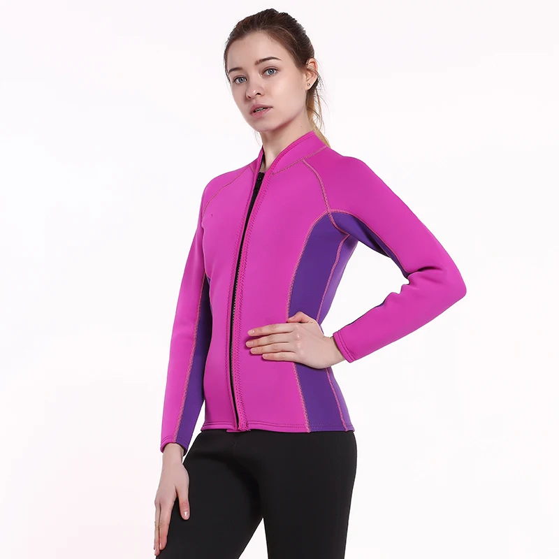 Женский неопреновый купальник Sbart зимний раздельный из нейлона с длинными