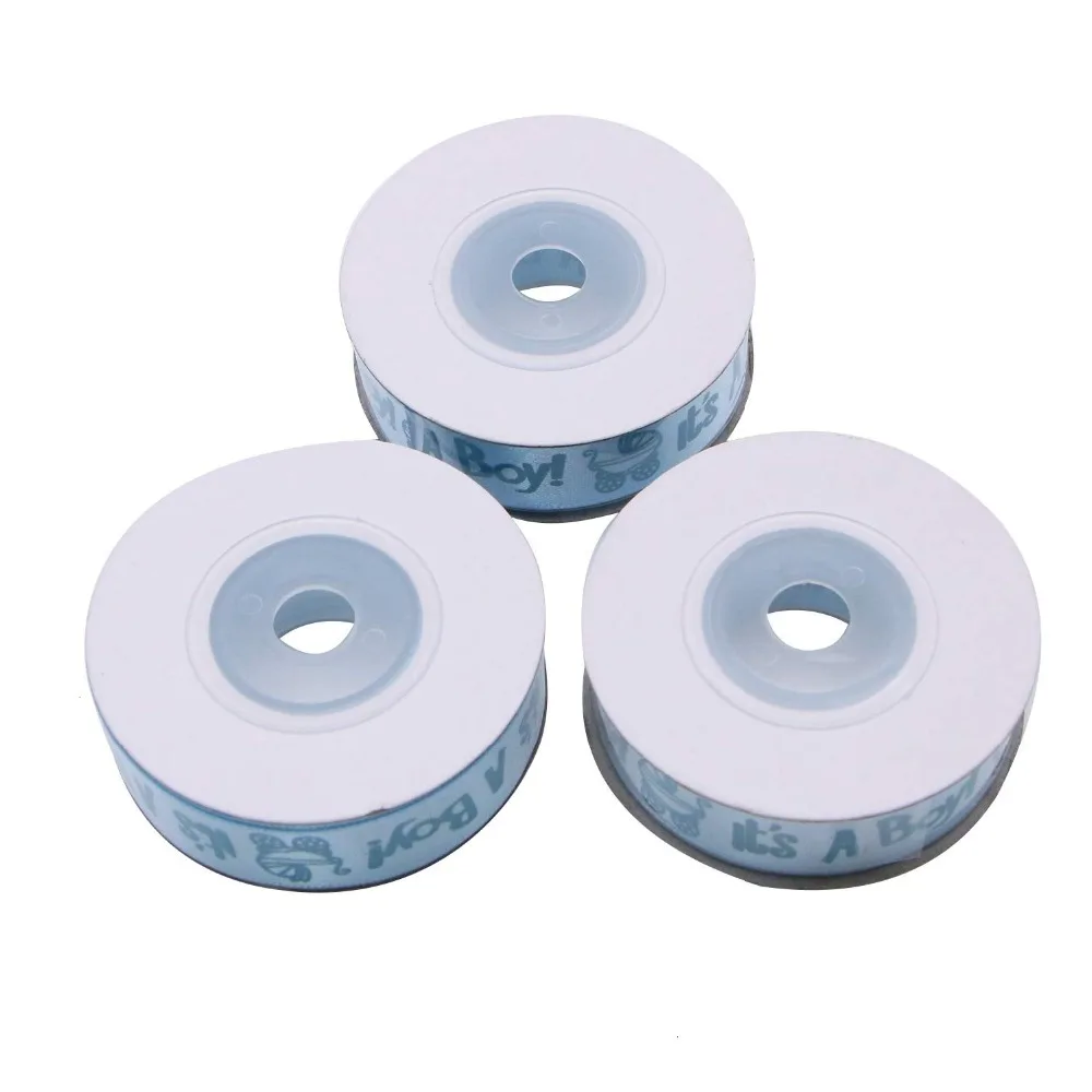 3pcs 10 Yards It's A Boy Girl Baby Shower Ribbon Grosgrain Gift Belt Decoration | Дом и сад