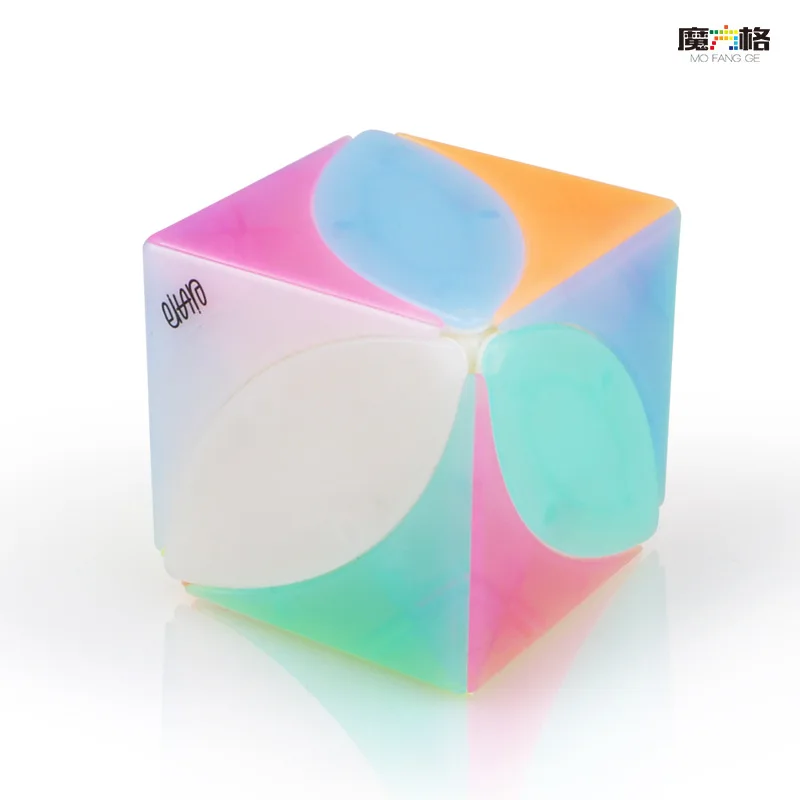 Mofangge головоломка Ivy Cube Stickerless/желе stickerless Cubo Magico X'mas gift idea/Black Mamba 2x2 Stickerless