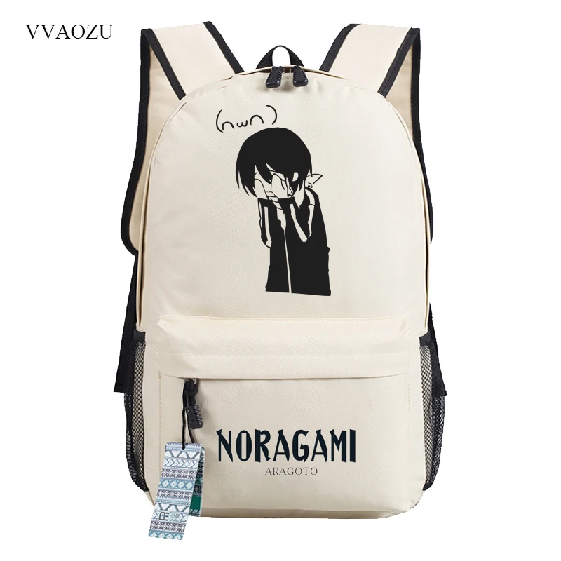 Рюкзак Noragami ARAGOTO винтажный холщовый школьный ранец дорожные сумки на плечо