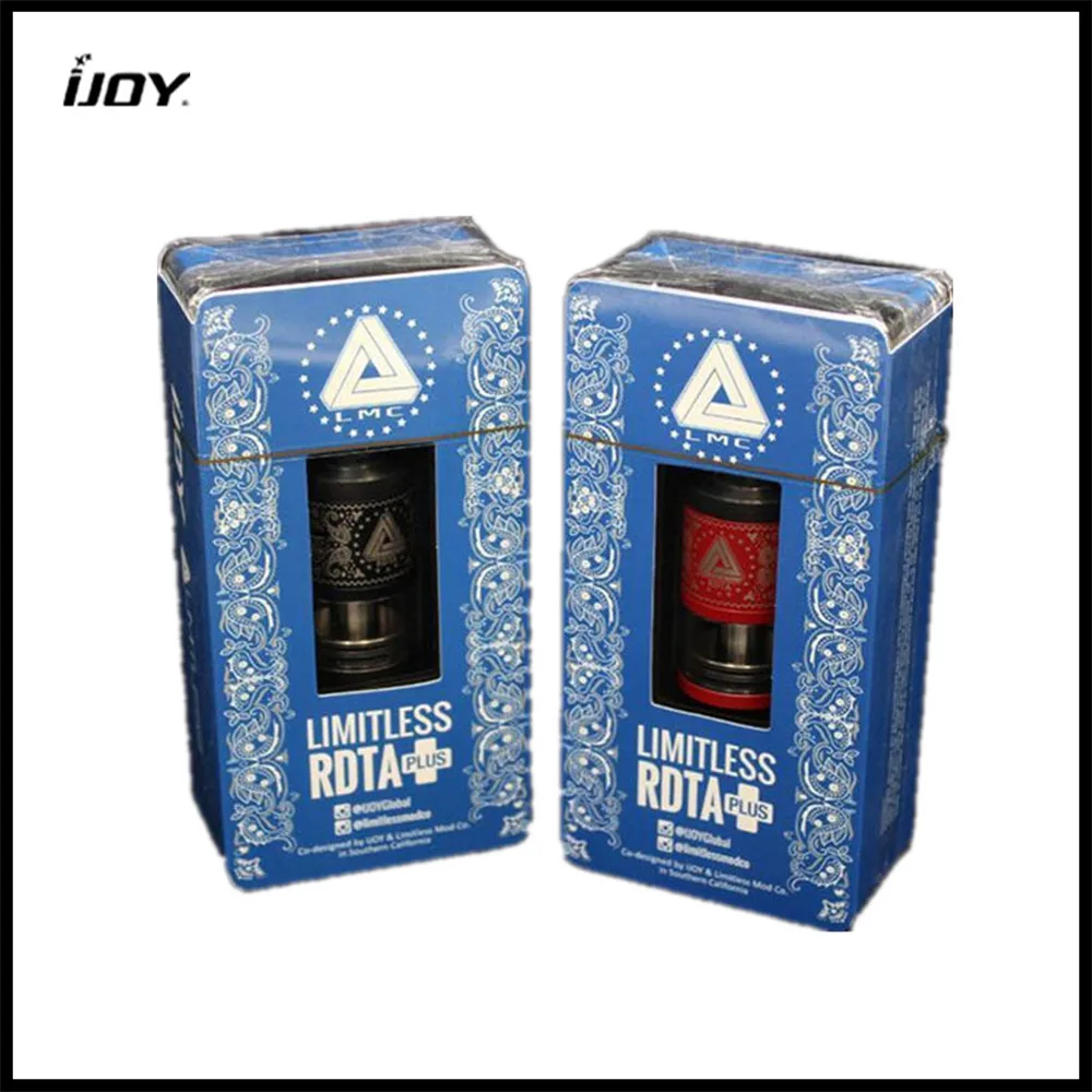 Оригинальный iJoy безграничный RDTA Plus 25 мм диаметр 6 3 мл емкость большой паровой