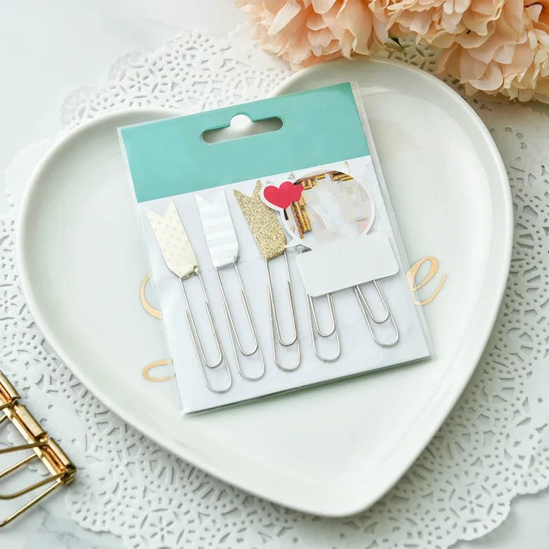 Креативные скрепки KSCRAFT для скрапбукинга счастливого планировщика/изготовления