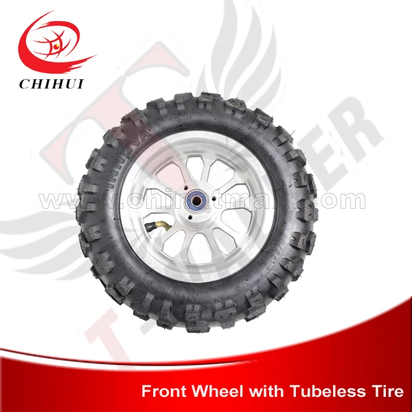 Новый Электрический/газовый скутер алюминиевые передние колеса с 90/65 6 5 (12 &quot)