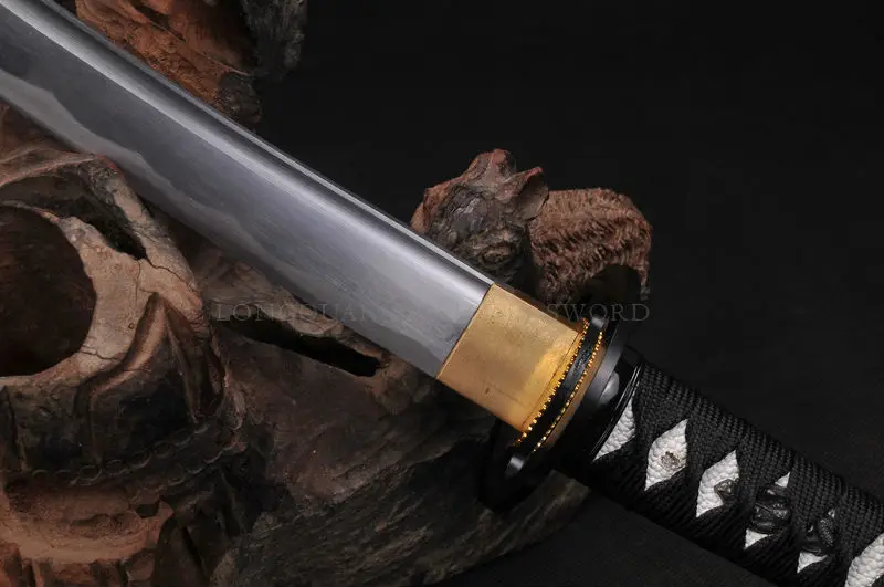 Японский Танто мечи ручной работы 1060 Высокоуглеродистая сталь самурайский меч