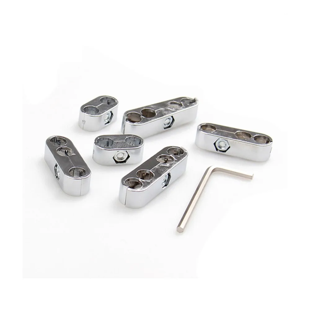 2 набора универсальных хромированных свечей зажигания разделители провода 7 8 9 мм