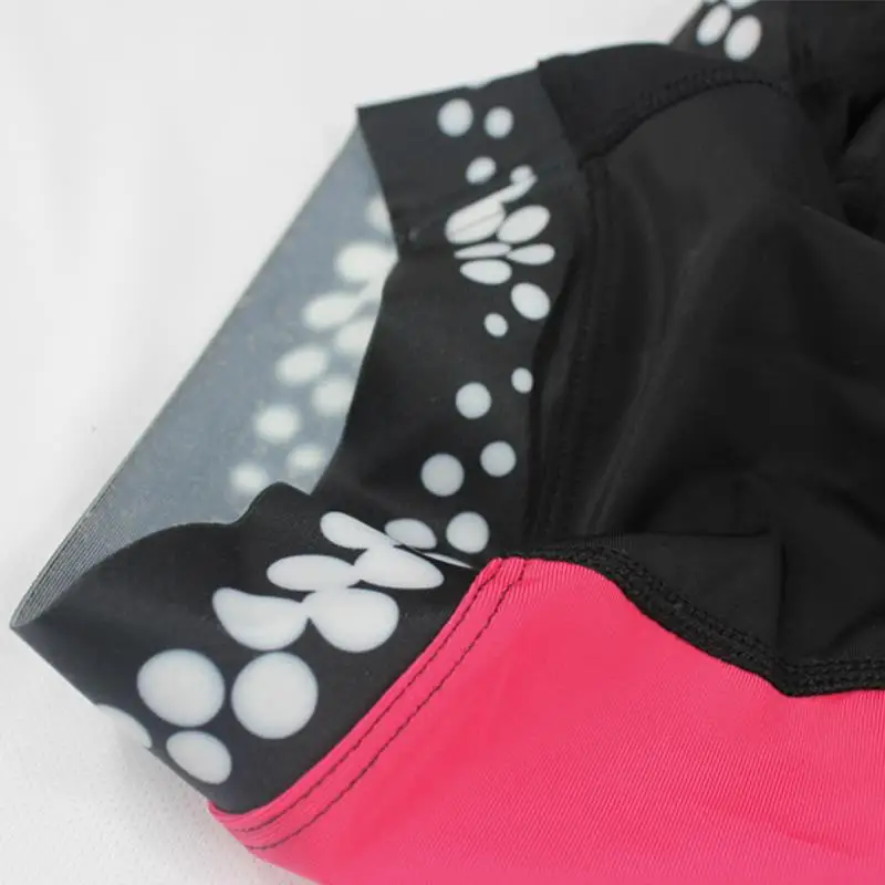 Santic черный и красный Для женщин Велосипеды скафандр дорожный велосипед летние