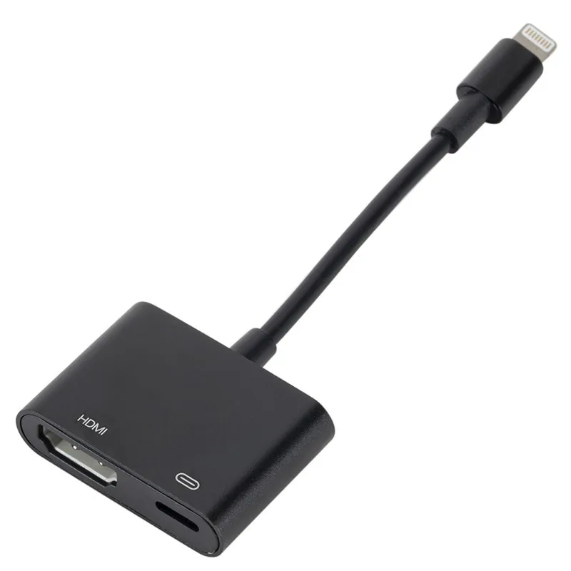 Новое поступление Профессиональный HDMI кабель адаптер для Apple интерфейс 8Pin к