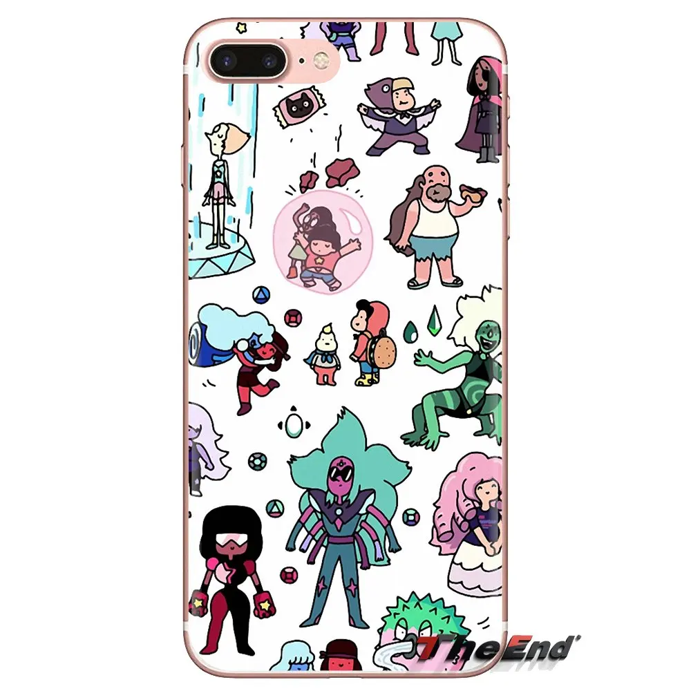 Мягкие прозрачные чехлы steven universe для LG G3 G4 Mini G5 G6 G7 Q6 Q7 Q8 Q9 V10 V20 V30 X Power 2 3 K10 K4 K8 2017 |