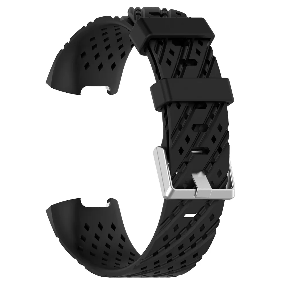 Ремешок для фитнес-браслета Fitbit Charge 3 силиконовый спортивный браслет с резиновой