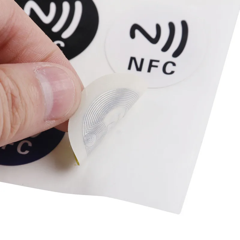 Наклейки NFC 6 шт. наклейки s NTAG213 метки клейкая этикетка наклейка универсальные