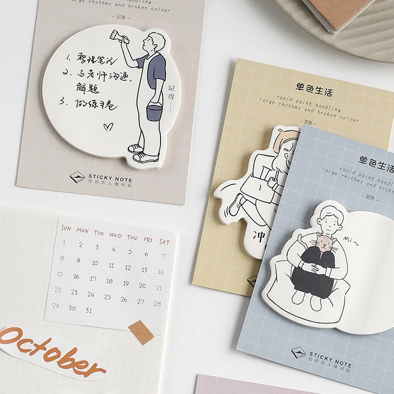 Милый блокнот для мальчиков и девочек школьные канцелярские принадлежности