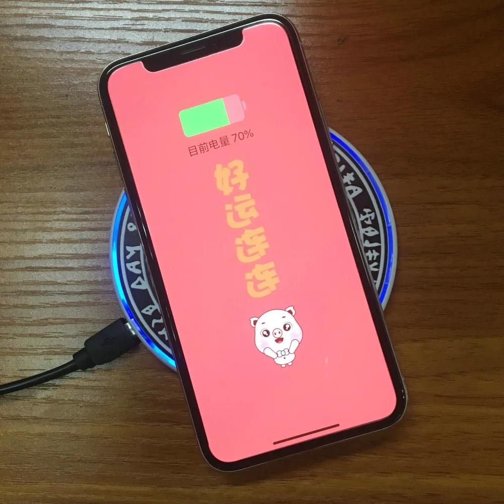 Беспроводной ресивер зарядных устройств Универсальный Qi Беспроводное зарядное