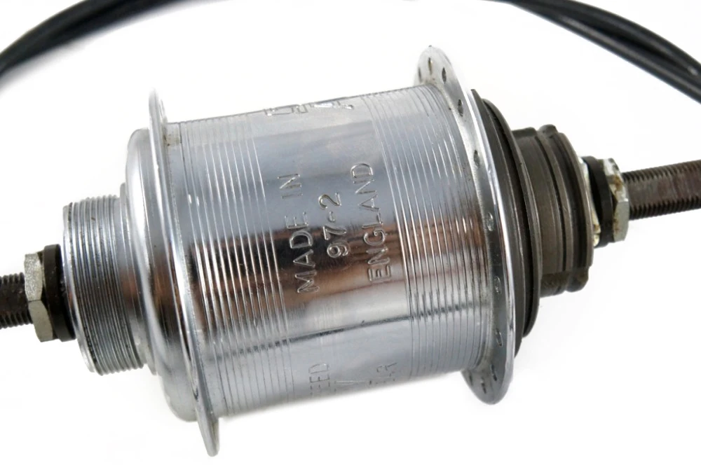 Фото Втулка для велосипеда Sturmey Archer винтажная, 3 скорости, 36 отверстий №2