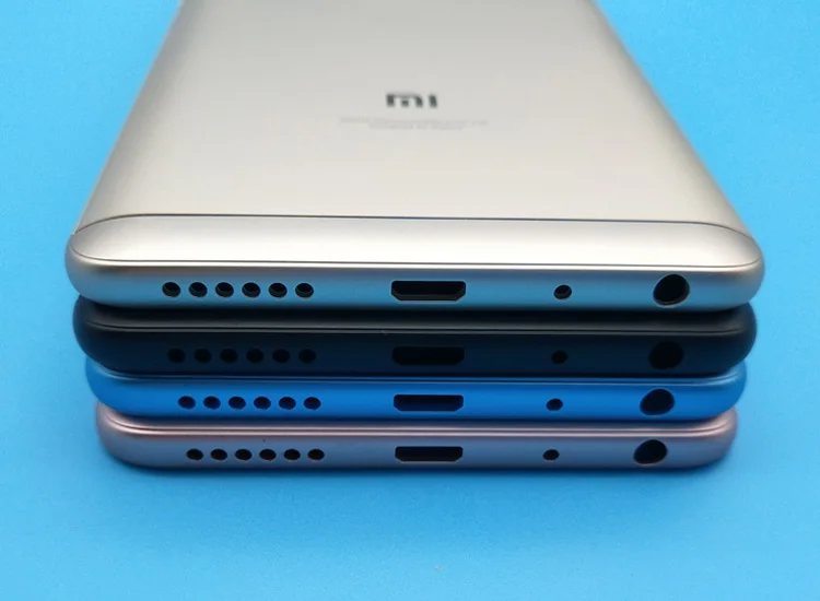Задняя крышка с датчиком отпечатков пальцев для Xiaomi mi Red mi Note 5, задняя крышка для аккумулятора, чехол для Red mi Note5 с боковыми клавишами, стекло для камеры
