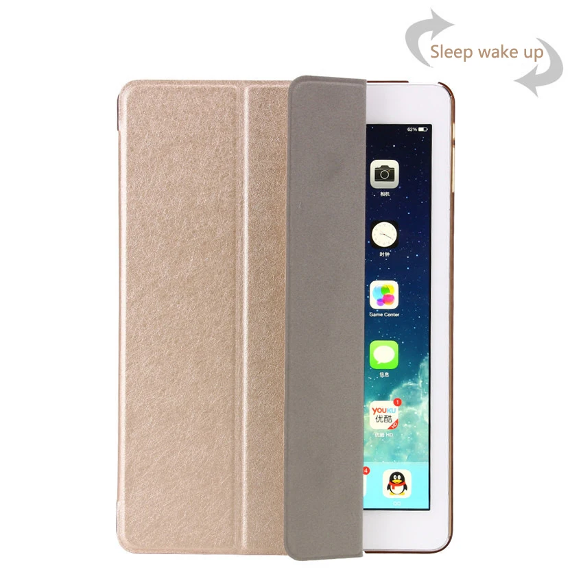 Чехол для iPad Pro 12,9, прозрачная задняя крышка из искусственной кожи, ультра тонкий, трехслойный, для пробуждения, умный чехол для планшета, для iPad 12,9, чехол, светильник, вес