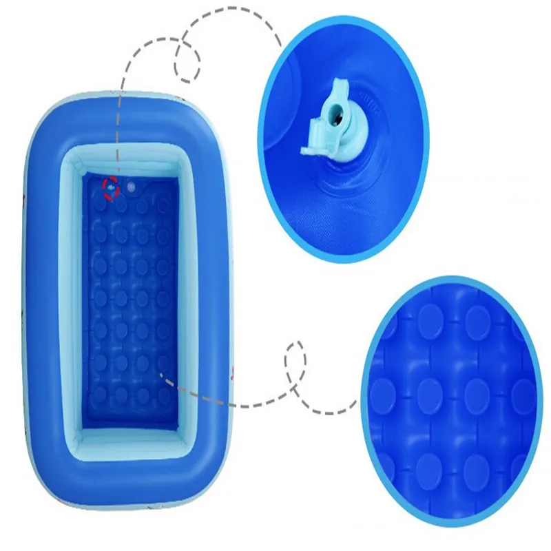 

Plastic Paddling Pool Cartoon Swimming Pool Print Inflatable Pool Portable Swimming Pools For Children Piscina Free Drop Ship