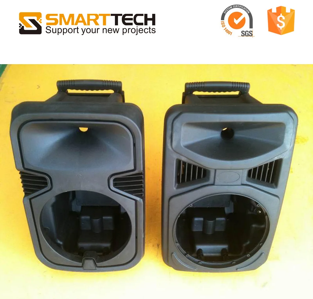 Изготовленная на заказ высокоточная пластиковая коробка для динамиков от