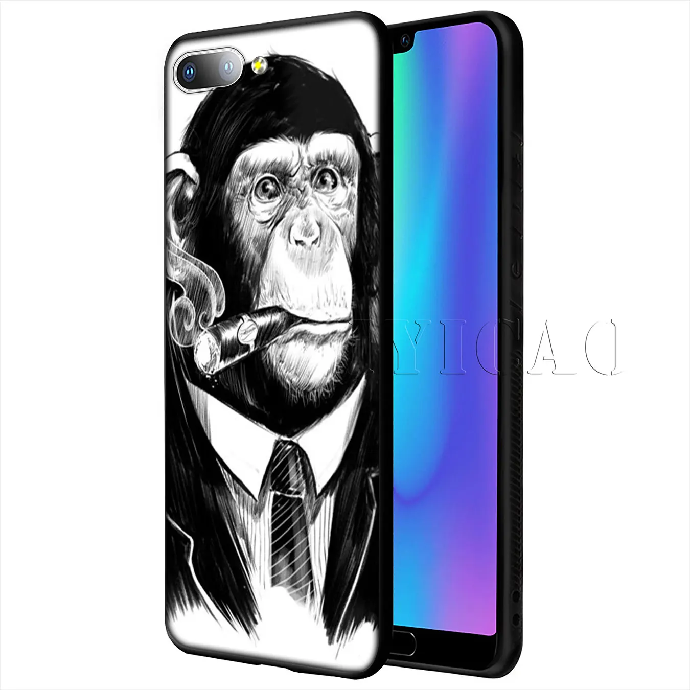 IYICAO яркий мягкий чехол для Huawei P20 Pro P10 P8 P9 P30 Lite Mini 2017 P Smart 2019 | Мобильные телефоны и