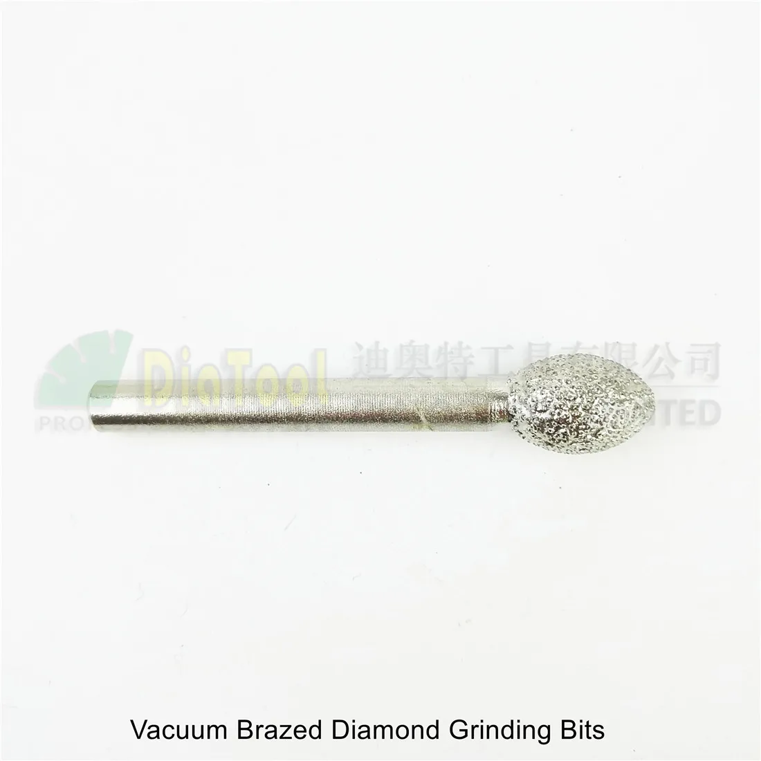 DIATOOL 5pcs #13 Vacuum Brazed Diamond Mounted Points Burrs For Stone Rotary Tool Grinding Heads Engraving Bits | Инструменты