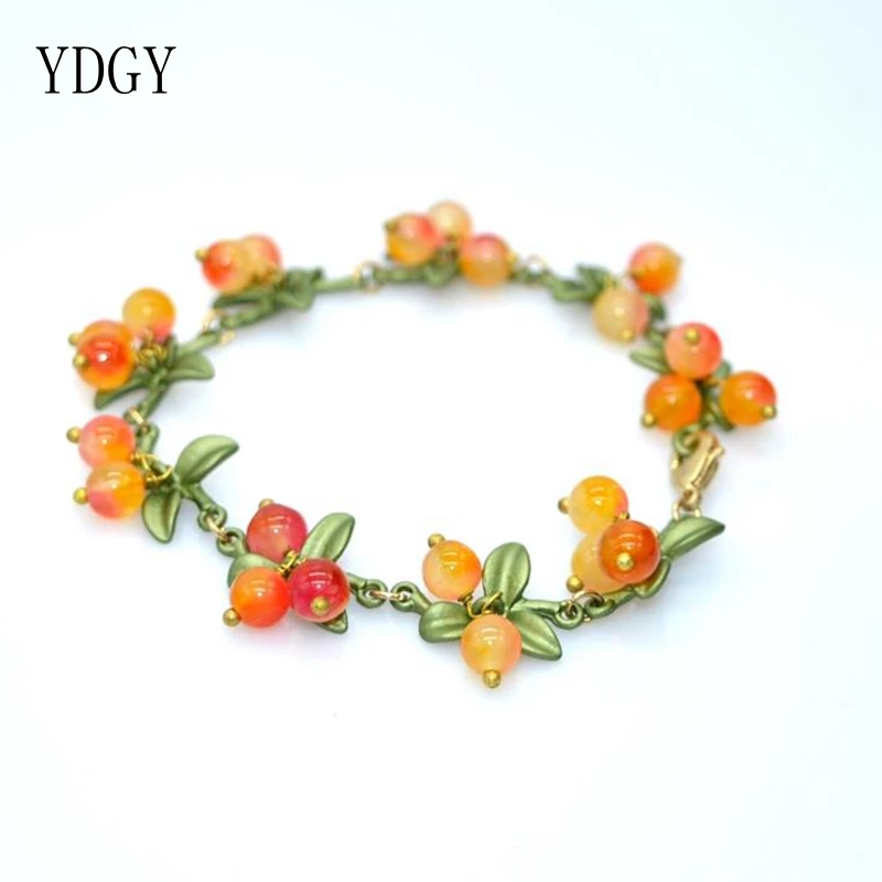 Оптовая цена разноцветный браслет ydgyestone с черничным камнем женские модные
