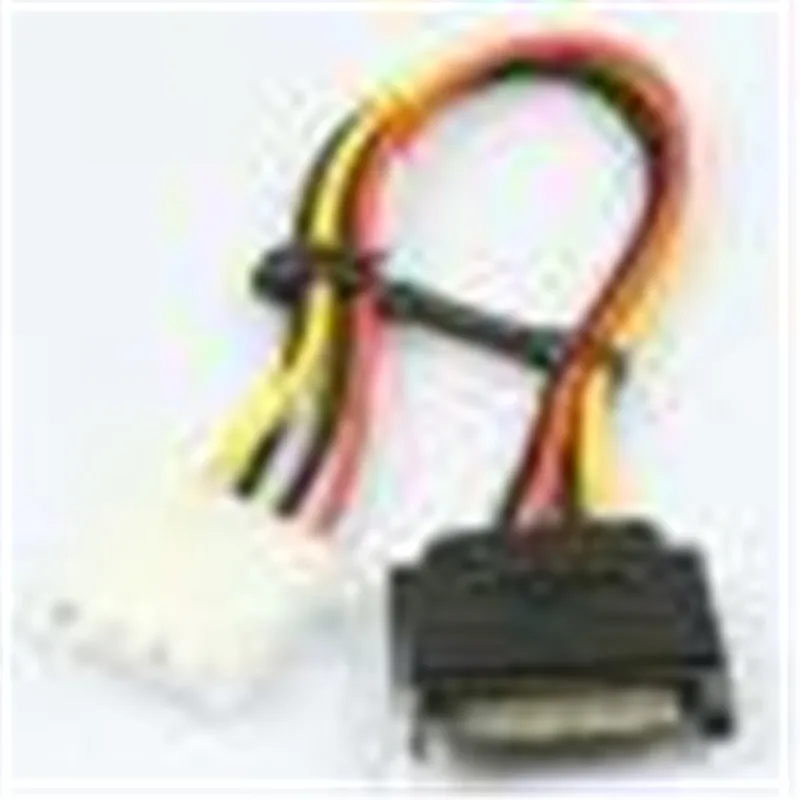 Кабель для компьютера 15Pin sata кабель SATA штекер к 4 Pin Molex разъем IDE HDD питания