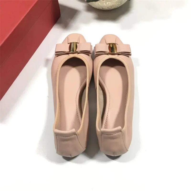 FITOW/женские роскошные Лоферы без шнуровки на мягкой подошве Балетки с круглым