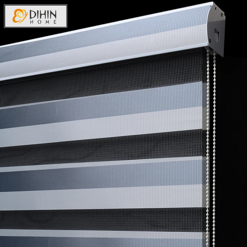 Высококачественные современные цветные полосатые жалюзи DIHIN HOME шторы Rollor на