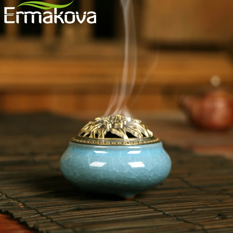 ERMAKOVA керамический держатель для благовоний палочки конусная катушка благовония