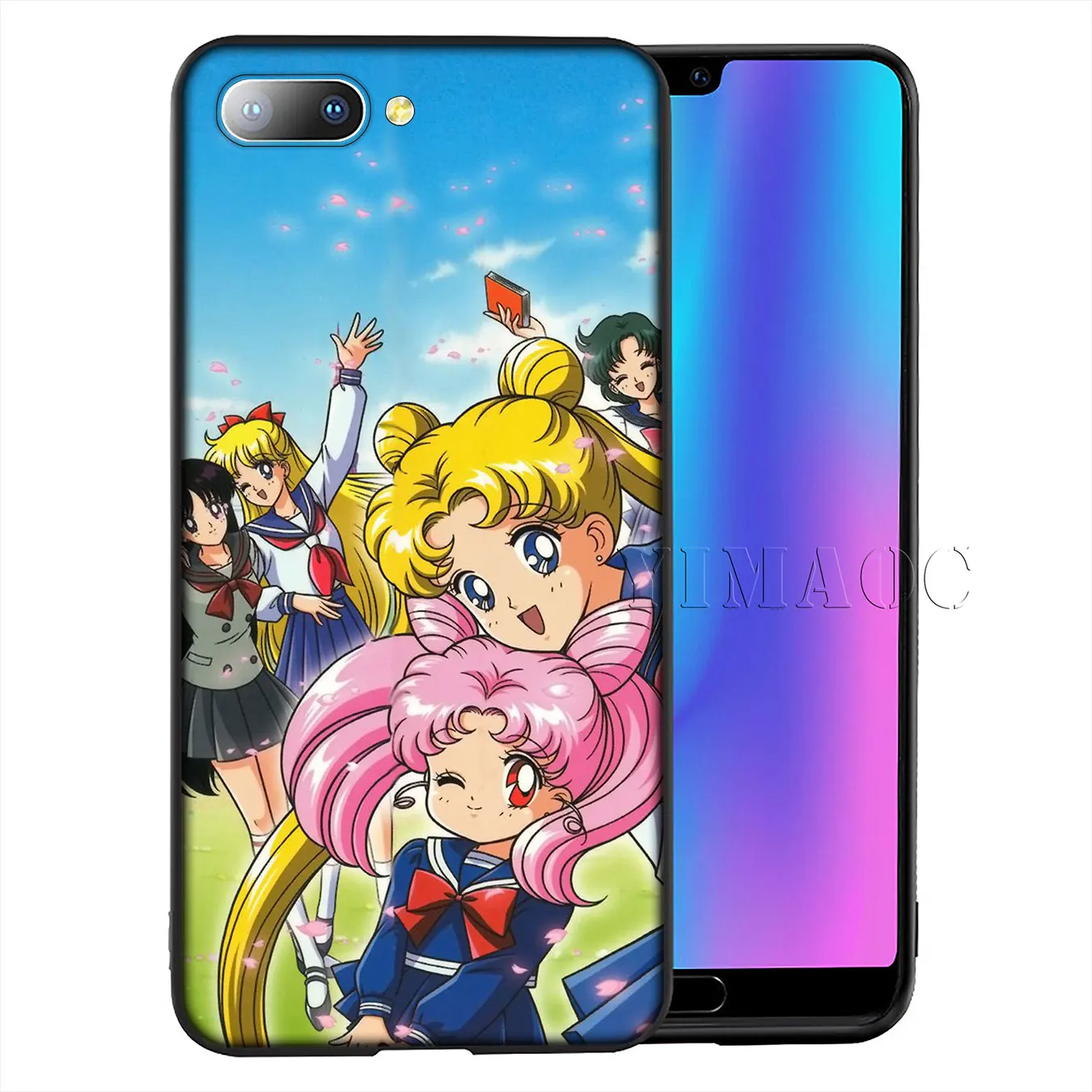 YIMAOC аниме Сейлор Мун Мягкий силиконовый чехол для Huawei P30 P20 Pro P10 P9 Lite Mini 2017 2016