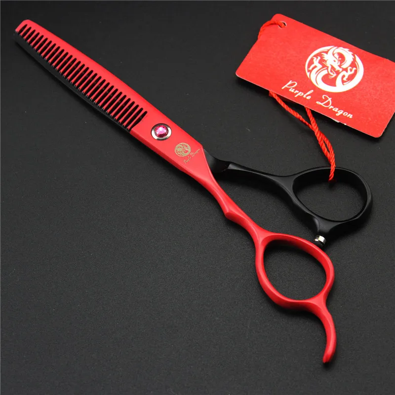 Ножницы для левшей парикмахерской Purple Dragon 6 дюймов 4 цвета|purple dragon|barber scissorsleft handed