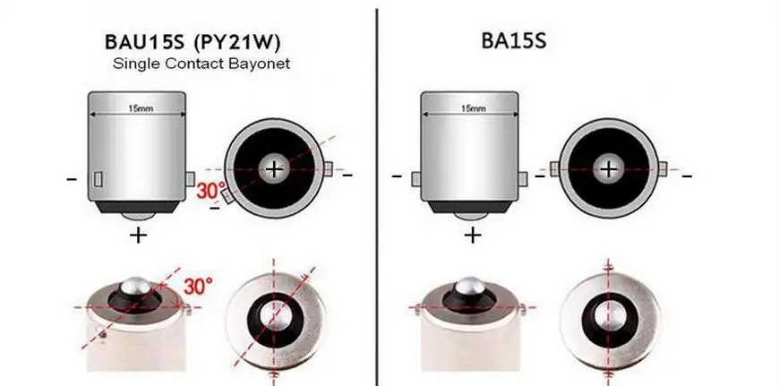 1 шт. P21W BA15S 1156 светодиодные огни COB 12V авто тормоз парковочный резервный задний