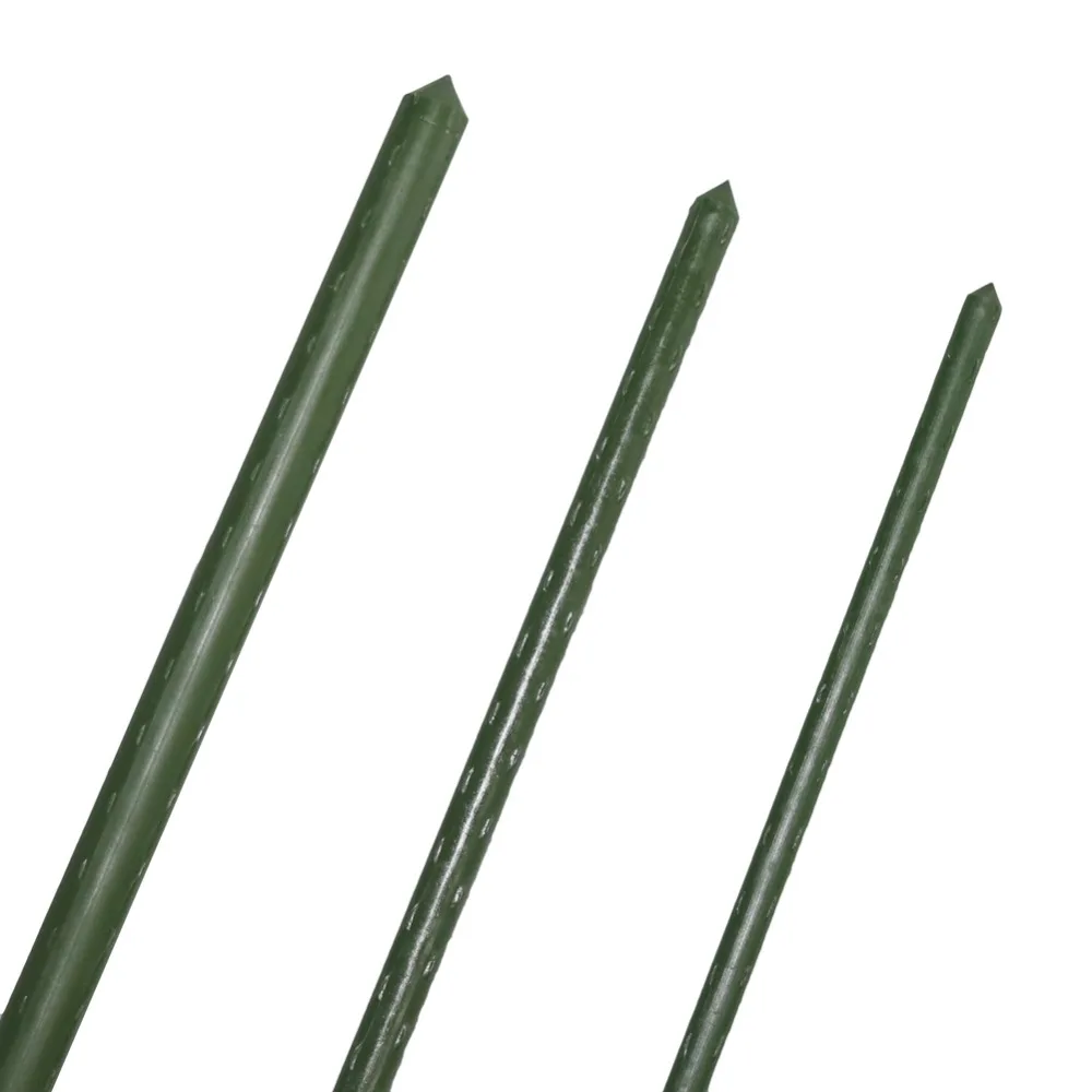

8 Pcs Plant Support Sturdy Stakes Plastic coated steel pipe Garden trellis Flower support Greenhouse Plant growth Supplies