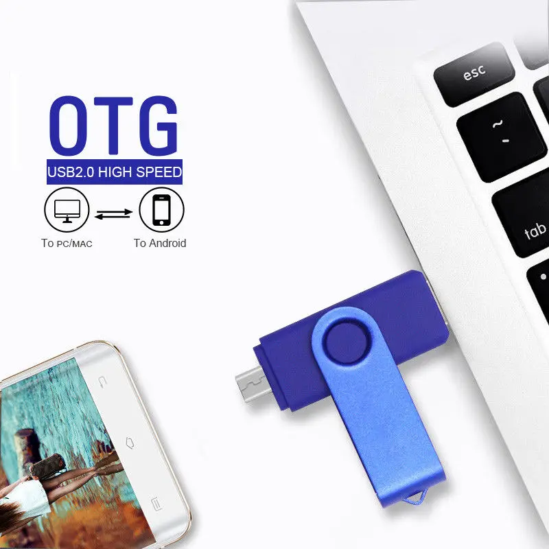 USB флеш-накопитель OTG, высокоскоростной накопитель 256 ГБ, 128 ГБ, 64 ГБ, 32 ГБ, 16 ГБ, 8 ГБ, 4 Гб, внешний накопитель, двойное применение, микро USB накопитель