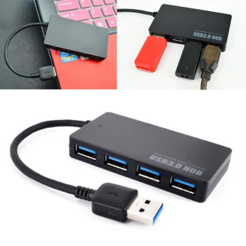 Мини USB 3 0 концентратор 4 порта usb хаб 5 Гбит/с супер скоростной высококачественный