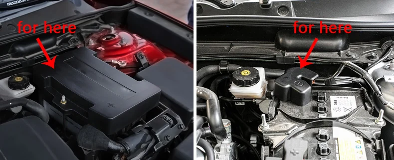 1 шт. для MAZDA CX-5 ATENZA CX-4 защитный чехол с отрицательным аккумулятором для CX-4 защиты аккумулятора двигателя