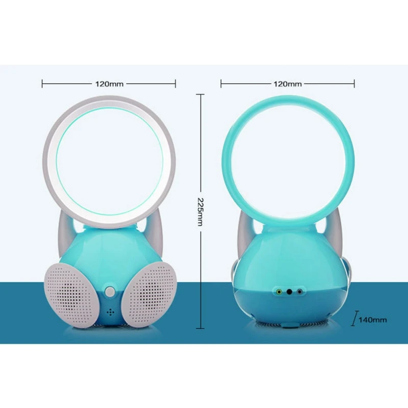 Новый маленький настольный Персональный вентилятор с USB бесшумные беслопастные