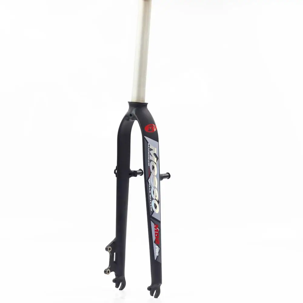 PRO2 BLACK MOSSO сплав 7005 2" MTB жесткая вилка 28,6 мм 1 1/8" дисковый тормоз V тормоз прямой 100 мм MD2 PRO вилки - Цвет: PRO2 BLACK