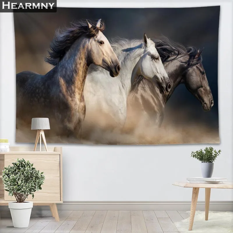 Гобелен HEARMNY гобелены для лошадей настенное украшение домашнего декора