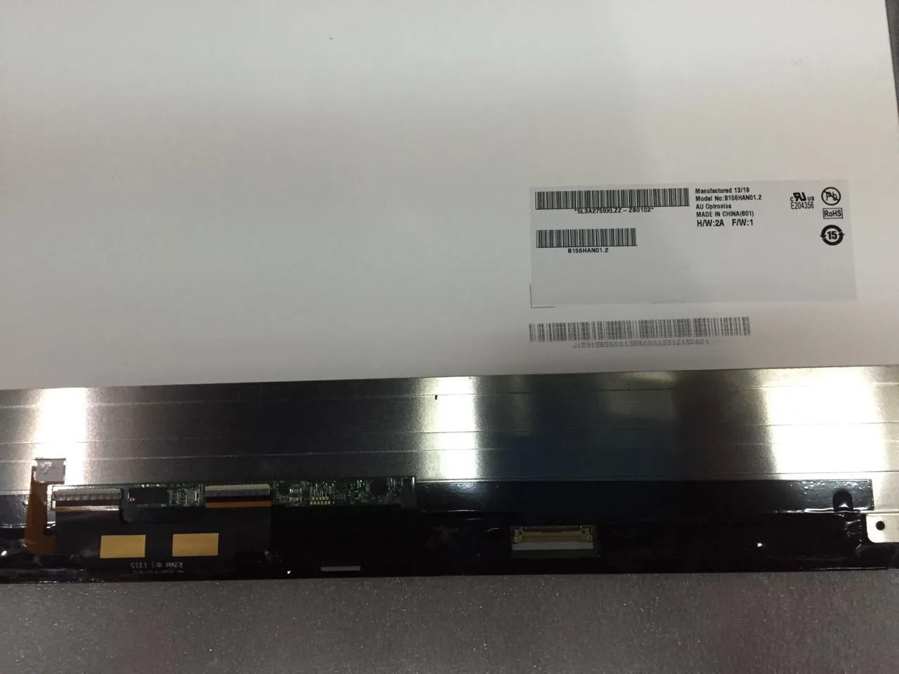 15," ЖК сенсорный экран в сборе B156HAN01.2 для ACER ASPIRE R7-571 R7-571G