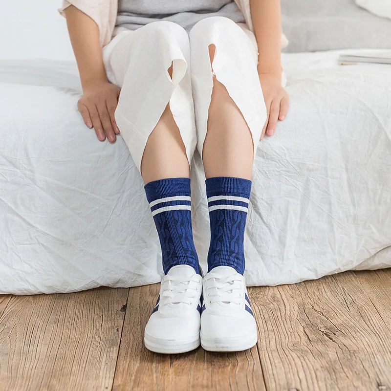 Подарочная коробка Брендовые женские коттоновые носки в стиле ретро Носки на