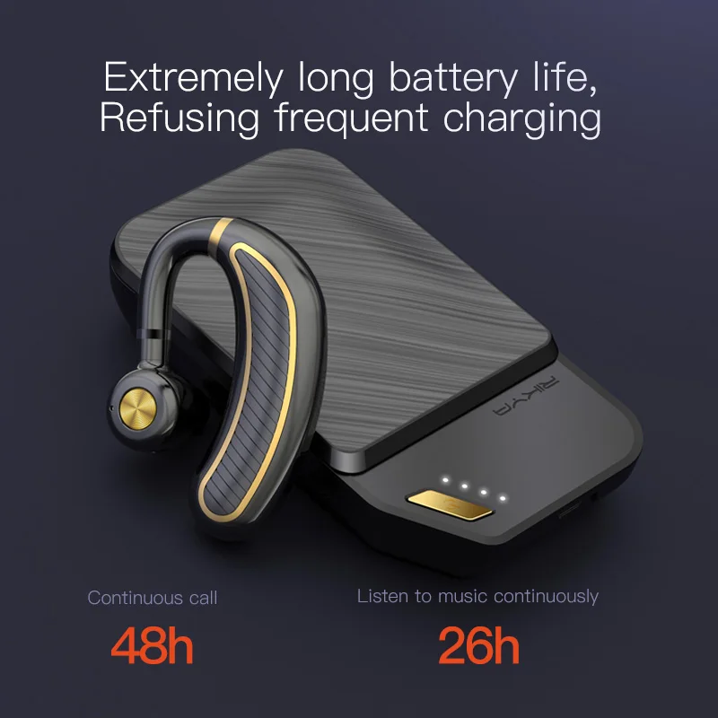 RIKYA K21 беспроводные наушники комплект наушников для игр ухо крючки bluetooth телефона