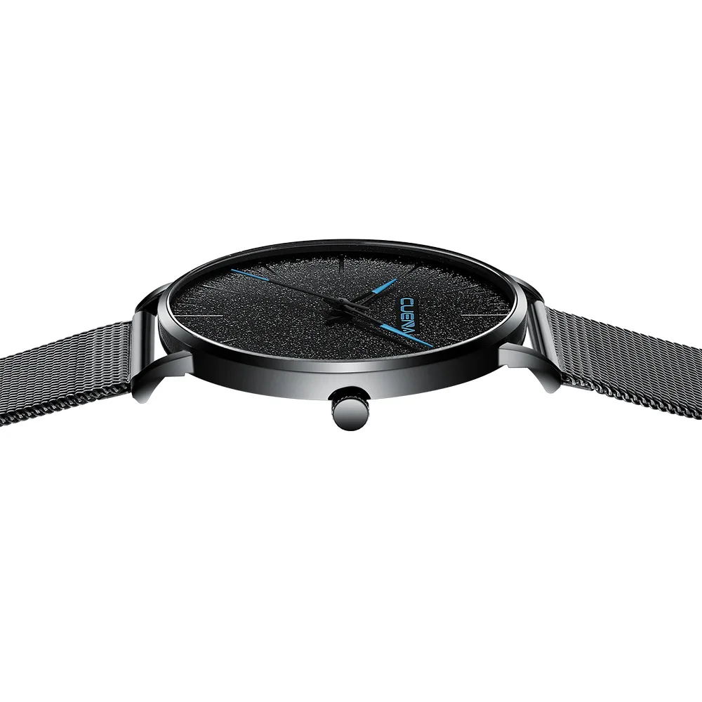 Роскошные ультратонкие наручные часы для мужчин лучший бренд кварцевые мужские