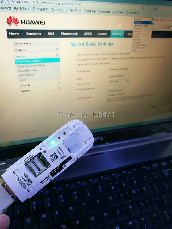 HUAWEI E8372 CAT4 USB wifi ключ USB wifi модем E8372h-608 разблокированный 4G Wingel