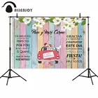 Фон для свадебной фотосъемки Allenjoy с романтическими автомобилями цветами и любовью