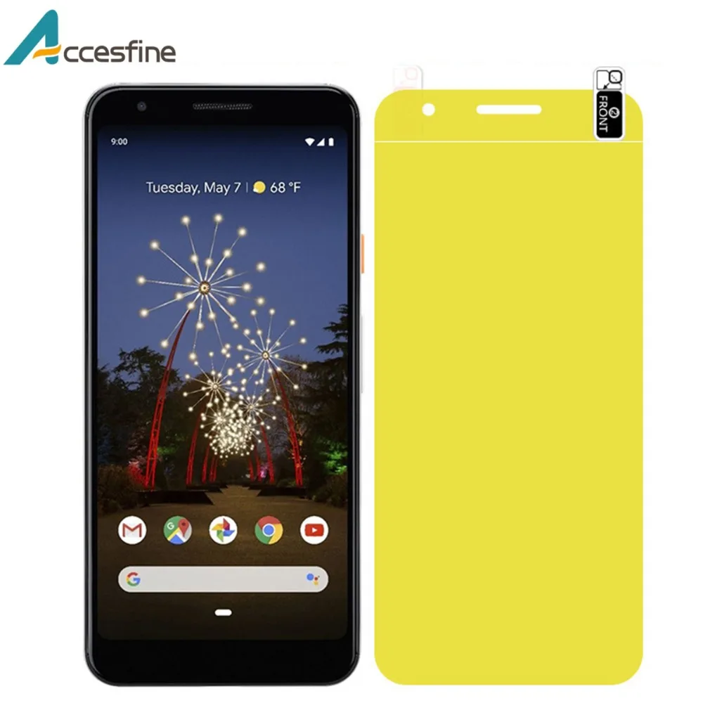 5D Pixel 2 3 3A XL полноэкранная Гидрогелевая защита для Google 4 4XL 3AXL 3XL 2XL самовосhealing